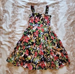 Vintage style floral dress